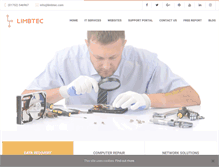 Tablet Screenshot of limbtec.com